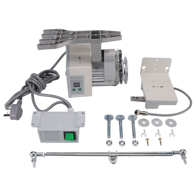 Motor sin escobillas ajustable para máquina de coser industrial (1 pieza, 220 V, 400 W, 4500 RPM)