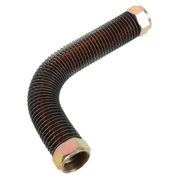 Air Compressor Exhaust Hose Replacement for Efficient Performance Aluminum Coffee Color 1 Piece