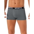 thumbnail image 1 of INSPIRAR CHIC Día del Padre Ropa Interior Boxer Breve para Hombre Ligera de Pierna Corta Stretch 28 Gris Oscuro, 1 of 6