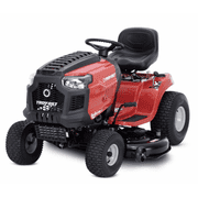 Troy-Bilt Bronco 46 Riding Lawn Mower | 547cc | 46 Side-Discharge, Twin-Blade, Steel Cutting Deck | AutoDrive Transmission