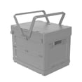 thumbnail image 2 of Almencla Boîte de Camping Extérieure Pliable Bac de Rangement pour Pêche Randonnée Auto VR Gris, 2 of 8