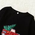 thumbnail image 5 of Sinhoon Christmas Family Matching Pajamas Sets Car Print Long Sleeves Pullover Long Pants Plaid Xmas Clothes, 5 of 9