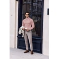 thumbnail image 6 of Ekouaer Men's Turtleneck Long Sleeve Turtle Neck Shirts Basic Lightweight Undershirt Thermal Pullover Sweater, 6 of 7