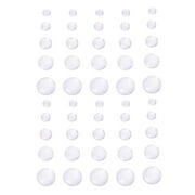 50 Pieces 10mm 12mm 20mm 25mm Clear Round Glass Cabochon Flat