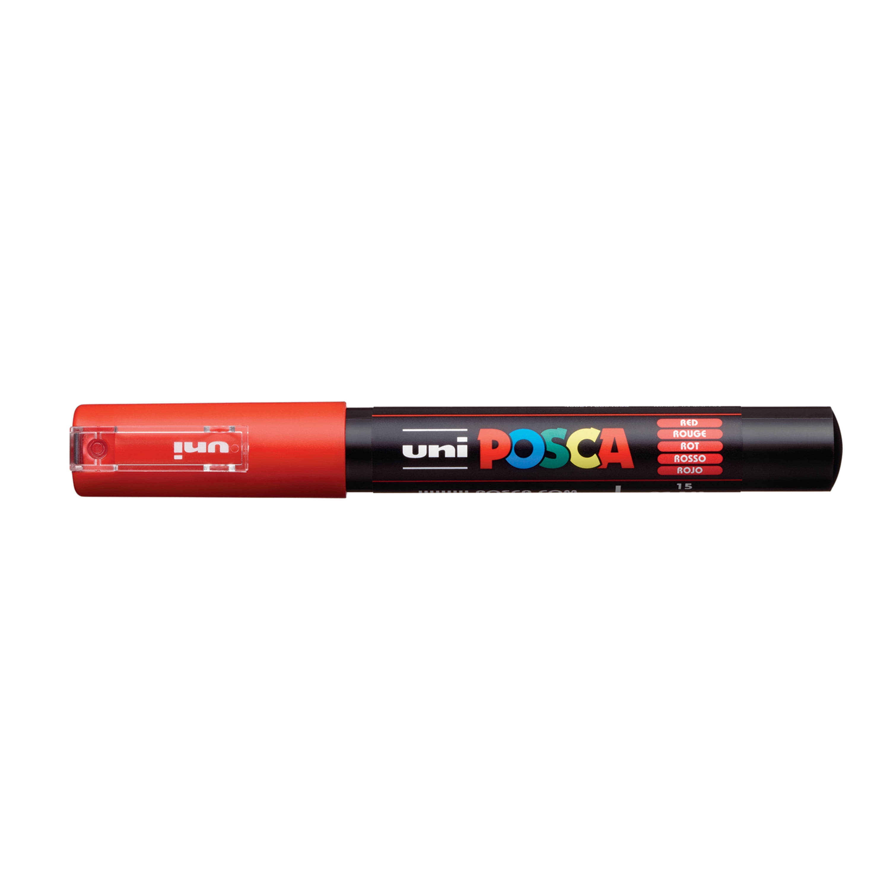オッフェン　pointed-POSCA / BLACK 38 Posca Sets Paint Markers | Assorted Black Tips 8-Pack | uni-ball