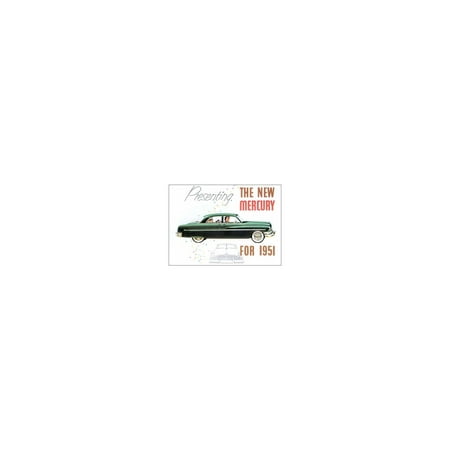 MACs Auto Parts Premier  Products 49-33121 Mercury Color Sales Brochure - Foldout