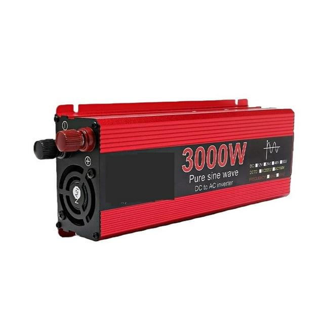 Pure Sine Inverter 1000W-3000W DC To AC 12V To 220 Car Inverter Power Converter ,Multiple Protections