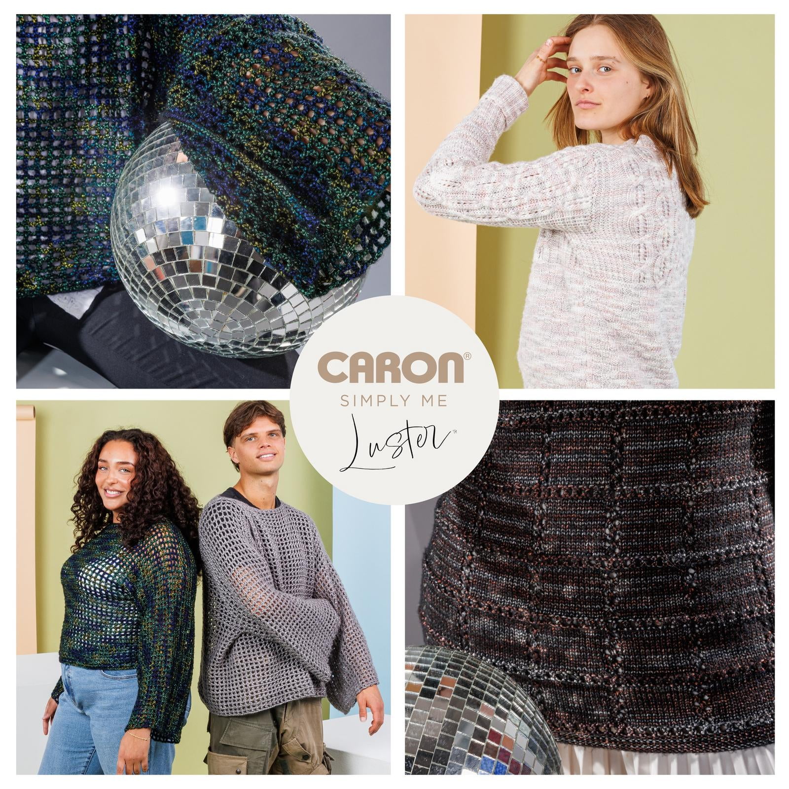 Caron® Simply Me Luster™ #4 Worsted (Medium) Blend Yarn, Sable 6oz/170g 360 Yards