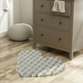 thumbnail image 4 of PEONAVET Bedroom Rug Bubble Pile Cream Style Living Room Heart Rug Single Sofa Coffee Table Rug Cloakroom Makeup Cushion Rugs, 4 of 5