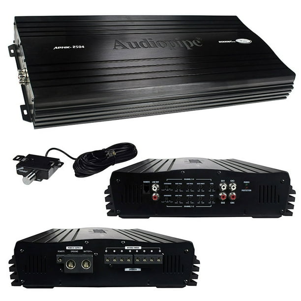 Audiopipe APNK2504 2000 watt Max 4 Channel Car Amplifier