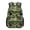 Camouflage Pattern, variant on Snake Camo Waterproof School Backpack for Camping Travel, Water Resistant Adjustable Straps School Bag Mesh Side Pockets