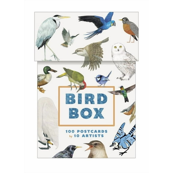 Bird Box: 100 Postcards by 10 Artists, (Hardcover)
