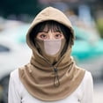 thumbnail image 4 of Balaclava Mask Windproof Outdoor Equipment Neck Cover Winter Hat Thermal Windproof Polar Fleece Coldproof Unisex Ski Mask, 4 of 8