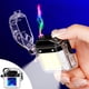thumbnail image 1 of Electronic Rechargeable Lighter, Lighter, Transparent Double Lighter LED Power Display Type-C Rechargeable Lighter Outdoor Windproof, 1 of 9