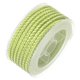 thumbnail image 3 of Nylon Hilo Cordel Rebordear Cordón 4mm Extrafuerte Trenzado Nylon Artesanía Cuerda para Pulseras Joyería Fabricación Bricolaje Artesanía 3,2 M/10,5 Pies, Verde-Amarillo, 3 of 7
