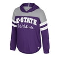 thumbnail image 2 of Girls Youth Colosseum Purple Kansas State Wildcats Reflection Hoodie Long Sleeve T-Shirt, 2 of 3