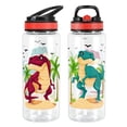 thumbnail image 2 of Botella de agua Home Tune Cute para niños en edad escolar, 680 ml, dinosaurio, 2 of 8