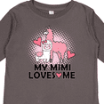 thumbnail image 4 of Inktastic My Mimi Loves Me Llama Girls Long Sleeve Toddler T-Shirt, 4 of 5