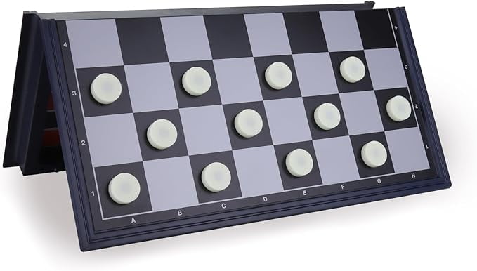 Tradeopia Magnetic Classics – 12 Inch Magnetic 3 in 1 Chess, Checkers & Backgammon Classic Game