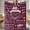 Burgundy - 60th, variant on 30th Birthday Gifts for Women, 30th Birthday Gifts for Her, 30 Year Old Birthday Gifts for Women, Happy 30th Blanket 30th Birthday Decorations for Women, Gift for 30th Birthday Women Blanket