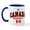 White/Navy Inside, variant on CafePress - CA(CAN) Canada Hockey Mug - 11 oz Ceramic Mug - Novelty Coffee Tea Cup