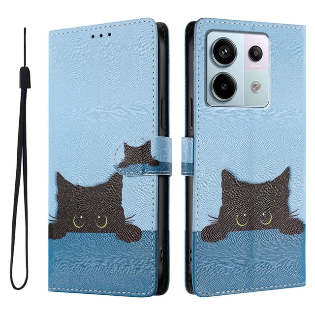 FOXDOCK Funda Tipo Cartera para Xiaomi POCO X6 5G con Soporte y Correa – Diseño de Patrones Lindos