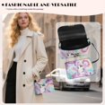 thumbnail image 3 of Pzuqiu Cat Leather Cross Body Bag Fashion Exquisite Women Leather Crossbody Bag with Chain Lightness Functional Quilted Crossbody Purse for Women for Daily Use, 3 of 7