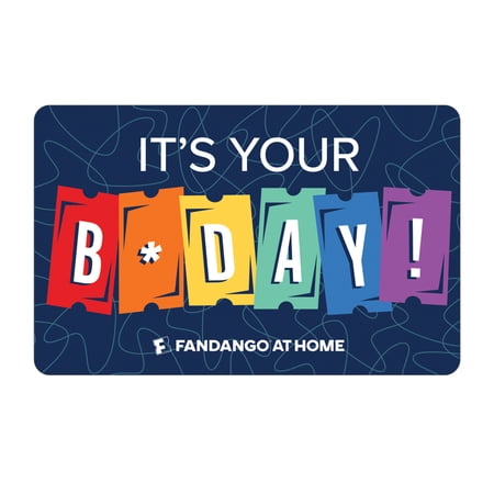 Fandango at Home $25 Happy Birthday eGift Card [Email Delivery]