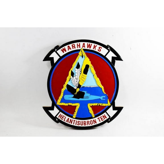 HS-10 Warhawks Plaque