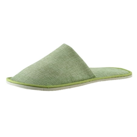 

Slippers For Women Kawaii Disposable Slippers Hotel Home Stay Coral Velvet Antiskid Sole Disposable Cotton Slippers