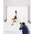 thumbnail image 2 of KFFKFF Backdrop Stand, 6.5 x 10 ft Adjustable Photo Backdrop Stand Kit, Portable Background Backdrop Stand with 5 Crossbars, Heavy Duty Projector Screen Stand, 2 of 9