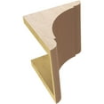 thumbnail image 6 of 8"W x 8"D x 8"H Wide Olympic Rough Cedar Woodgrain TimberThane Corbel, Primed Tan, 6 of 6