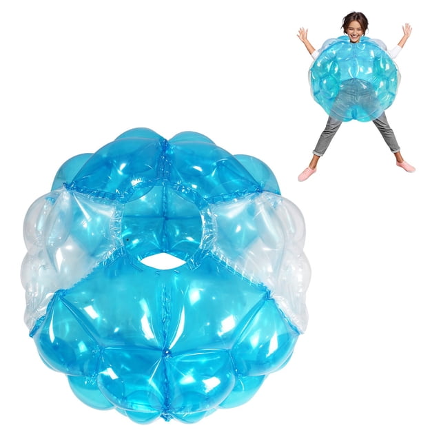 1PC Adult Inflatable Fitness Toy Durable PVC Vinyl Material Kids Adult Outdoor Activity Toy (24 Inch Red )