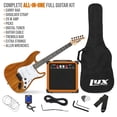 thumbnail image 2 of Kit de guitarra eléctrica LyxPro de tamaño completo de 39 pulgadas con amplificador de 20 W, 2 of 7