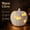 Beige-20cm, variant on Halloween Resin Bat Pumpkin Decorations Light up Pumpkin Lantern Vintage LED Terracotta Halloween Lights Decor for Fall Home Porch Front Door Mantel Room Decorations(Black-28cm)