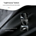 thumbnail image 4 of Steering Wheel Cover, Steering Wheel Cover, Car Steering Wheel Cover Elastic No Inner Ring Carbon Fiber Leather All Season Universal Slip Car Interior Handlebar Cover, Steering Wheel Covers, 4 of 9