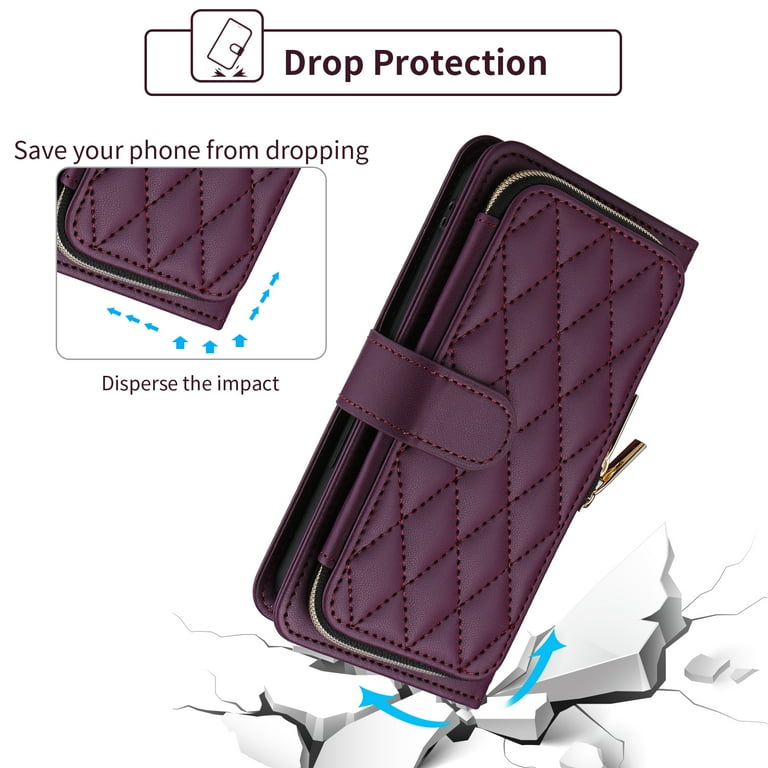 Furiet iPhone 15 Plus Wallet Case - Deep Purple photo 2