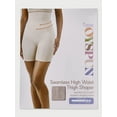 Joyspun Women’s Seamless Sculpting High Waisted Thigh Shaper, Sizes S