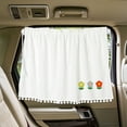 thumbnail image 5 of Herrnalise Car Privacy CurtainsCar Divider Curtains for Windows Car Privacy Curtains White Curtains for Car Windows Fixed by Suction Cups Detachable Wide for Sedan Windows, 5 of 9