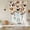 Beige, variant on Farmhouse Rooster Balloon Curtains 63 Inch Length for Living Room/Bedroom, Vintage Watercolor Flowers Beige Rod Pocket Privacy Door Curtains Decorative Tie Up Shade for Window 52"x63"