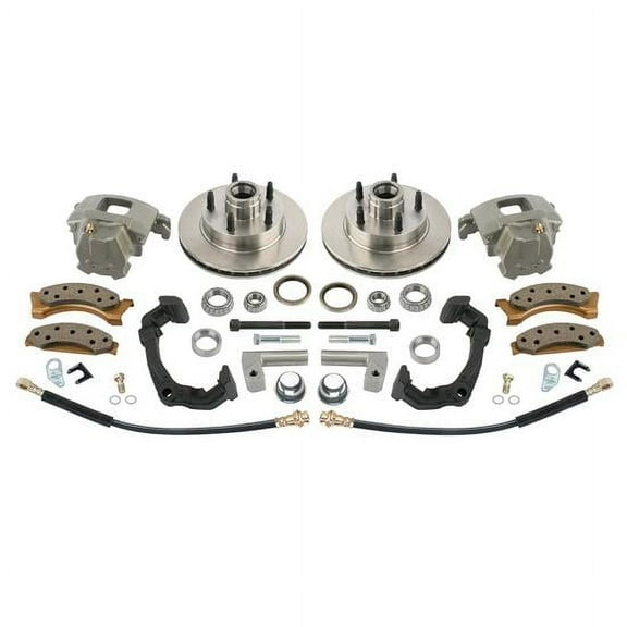 9.25" Disc Brake Kit, Speedway Modified Chevy Spindle, 5x4.5 BP