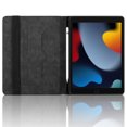 thumbnail image 2 of Case for iPad 5th/6th Generation (9.7 inch, 2017/2018)/iPad Air 2 /iPad Pro 9.7, Black Leather Folio Stand with Pencil Holder & Card Slot, Auto Wake/Sleep, 2 of 7