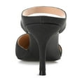 thumbnail image 4 of Journee Womens Maevali Mules Mid Stiletto Pointed Toe Pumps, 4 of 10
