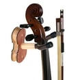 thumbnail image 4 of Violin Hanger Home and Studio Wall Mount Hanger for DEDO Violin (Red Wood Color), 4 of 6
