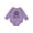 Lavender, variant on Nani and Papa Love Me Baby Fleece Bodysuit