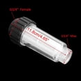 thumbnail image 2 of Mosiee Clean Water Filter Parts G 3/4" M Plastic Connection Fitting High Pressure Washers Black Replacement Attachment, 2 of 8