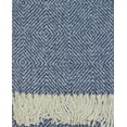 thumbnail image 3 of NYFASHION101® Chevron Style Fall/Winter Tassel Scarf - 7086 Blue, 3 of 3