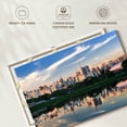 thumbnail image 6 of Elephant Stock Ibirapuera Park Skyline Wall Art - Horizontal Canvas Wall Art - Living Room Wall Decor - Places Canvas - Gray And Green Decor - 39" x 26", 6 of 8