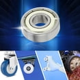 thumbnail image 2 of Unique Bargains 6000ZZ Deep Groove Ball Bearings P0 10x26x8mm Lubricated Bearings Double Metal Seal Silver Tone Scooter Skateboard Wheel, 2 of 8