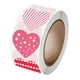 thumbnail image 3 of 500 pegatinas de corazones en rollo para sobres, sellos decorativos, marcapáginas y accesorios para fiestas. 38 cm estilo C, 3 of 9